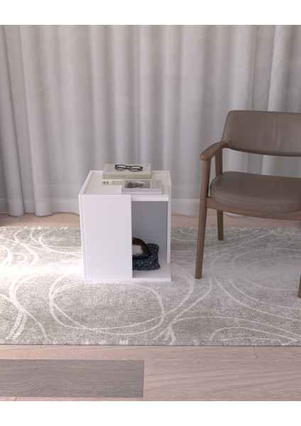 Pati Dostu Ikili Konfor Sehpa Beyaz | %100 Mdf fırsatları