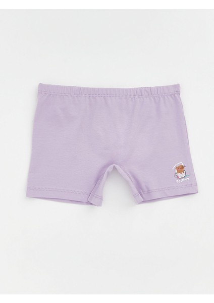 Yeni Sezon Baskılı Kız Çocuk Boxer