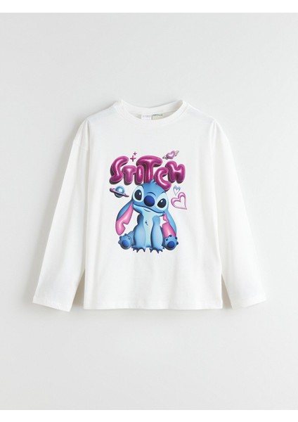 Yeni Sezon Bisiklet Yaka Stitch Baskılı Kız Çocuk Pijama Takımı fiyatları