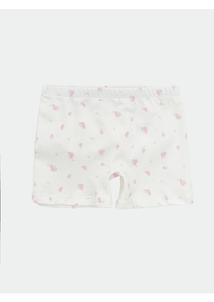 Yeni Sezon Çiçekli Kız Çocuk Boxer