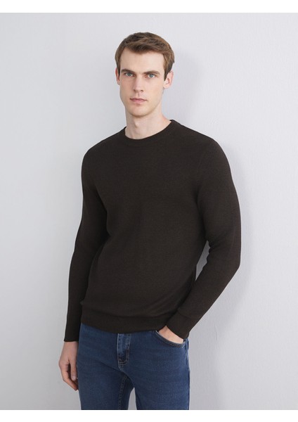 Yeni Sezon Bisiklet Yaka Erkek Triko Kazak