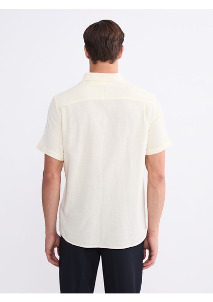 Yeni Sezon Regular Fit Kısa Kollu Erkek Gömlek fırsatları