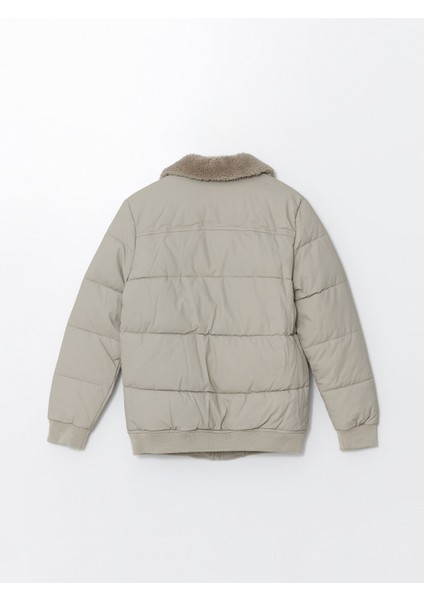 Yeni Sezon Kürk Yaka Erkek Çocuk Şişme Mont modelleri