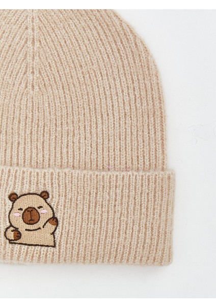 Yeni Sezon Hayvan Nakışlı Kız Çocuk Bere fiyatları