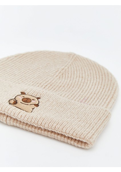 Yeni Sezon Hayvan Nakışlı Kız Çocuk Bere modelleri