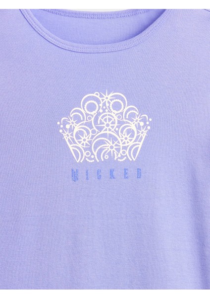 Kız Çocuk Mor Wicked Grafik T-Shirt fiyatları