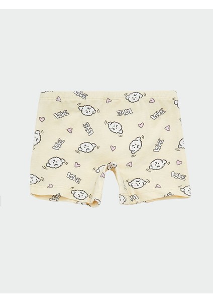 Yeni Sezon Baskılı Kız Çocuk Boxer