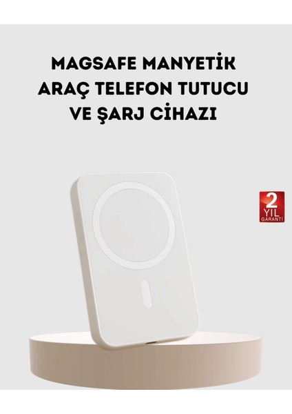 5000MAH Manyetik Powerbank – iPhone Serisi Için Taşınabilir Kablosuz Şarj Cihazı