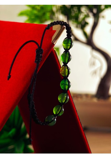 Makrome Bileklik El Yapımı Doğaltaş Makrome Örme Bileklik Akik Taşı, Lapis Taşı, Hematit Taşı