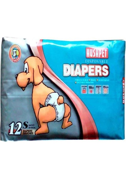 Yavru Köpek Eğitim Kilot Çiş Pedi 12 Adet S