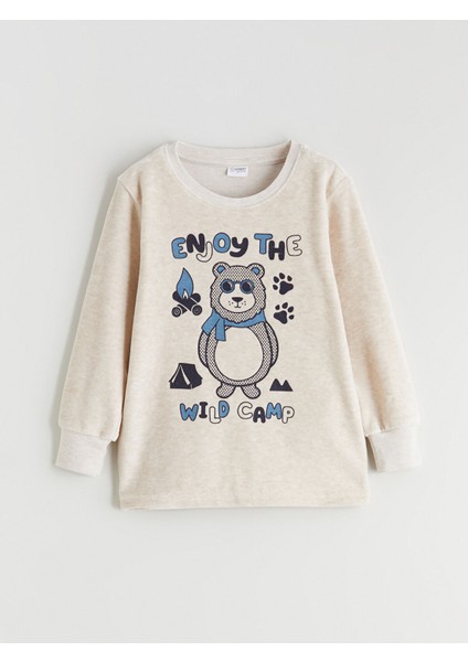 Yeni Sezon Kadife Baskılı Erkek Çocuk Pijama Takımı fiyatları