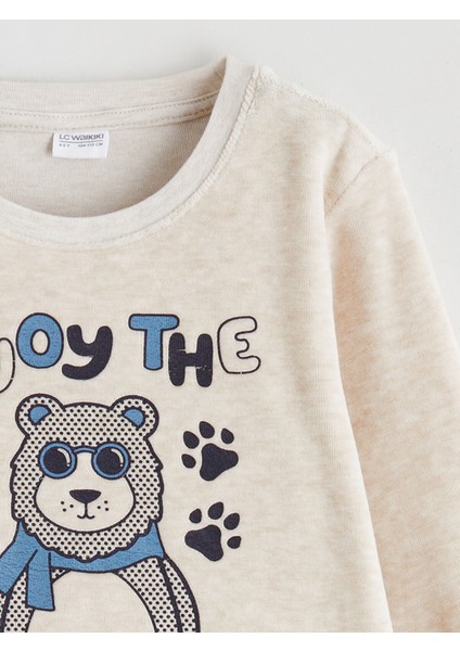 Yeni Sezon Kadife Baskılı Erkek Çocuk Pijama Takımı modelleri