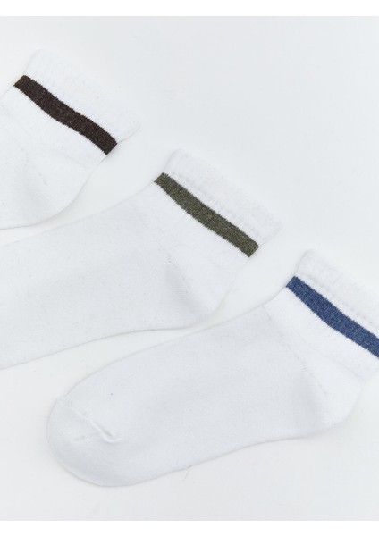 Yeni Sezon Çizgili Erkek Çocuk Soket Çorap 3'lü fiyatları