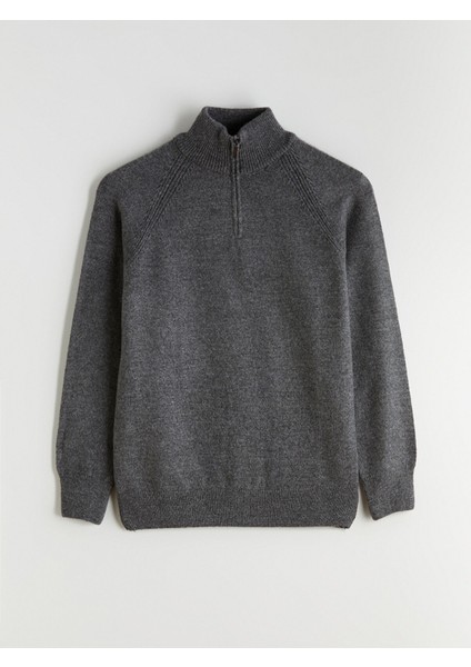 Yeni Sezon Dik Yaka Erkek Triko Kazak indirimleri