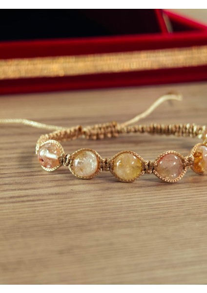 Makrome Bileklik El Yapımı Doğaltaş Makrome Örme Bileklik Akik Taşı, Lapis Taşı, Hematit Taşı fiyatları