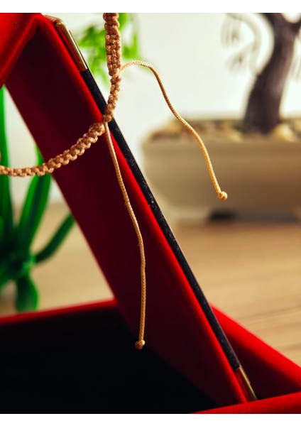 Makrome Bileklik El Yapımı Doğaltaş Makrome Örme Bileklik Akik Taşı, Lapis Taşı, Hematit Taşı indirimleri