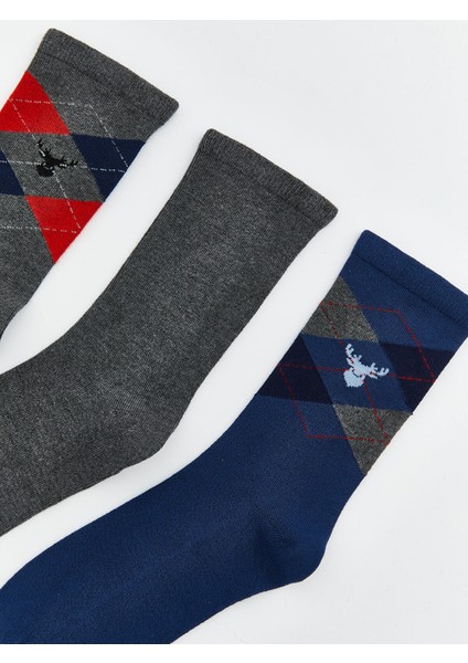 Yeni Sezon Desenli Erkek Çocuk Soket Çorap 5'li fiyatları