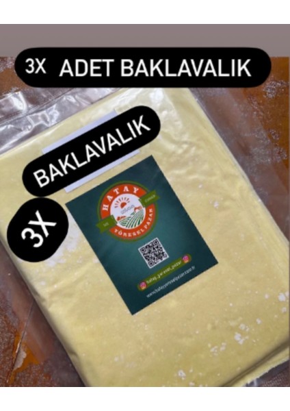 3 Paket Baklavalık Yufka