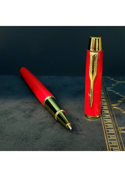 Metal Kırmızı Roller Kalem