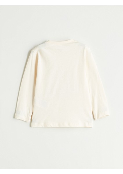 Yeni Sezon Bisiklet Yaka Baskılı Uzun Kollu Erkek Bebek Tişört fiyatları