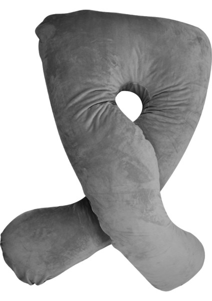 Hamile Yastığı Gri (80X120)