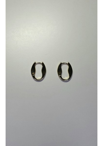 Minimalist Bombeli Huggie Halka Küpe Gold Renk Günlük Kullanım Küpe modelleri