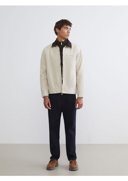 Yeni Sezon Rahat Kalıp Gömlek Yaka Erkek Ceket fiyatları