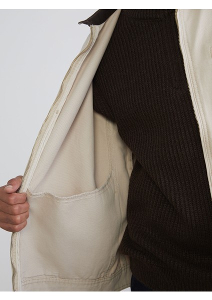 Yeni Sezon Rahat Kalıp Gömlek Yaka Erkek Ceket fırsatları