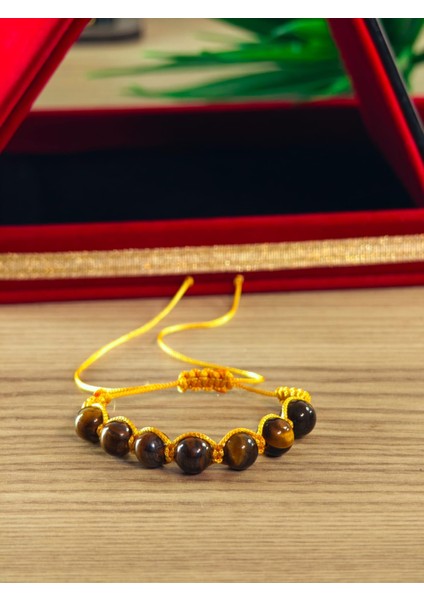 Makrome Bileklik El Yapımı Doğaltaş Makrome Örme Bileklik Akik Taşı, Lapis Taşı, Hematit Taşı fırsatları