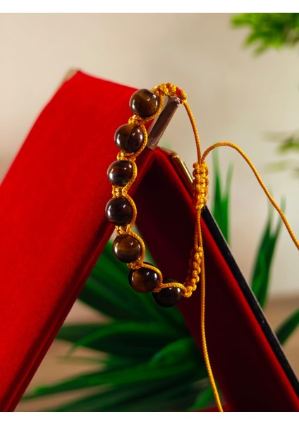 Makrome Bileklik El Yapımı Doğaltaş Makrome Örme Bileklik Akik Taşı, Lapis Taşı, Hematit Taşı indirimleri