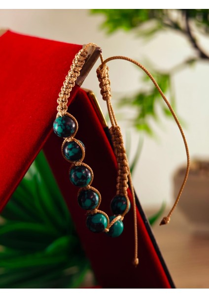 Makrome Bileklik El Yapımı Doğaltaş Makrome Örme Bileklik Akik Taşı, Lapis Taşı, Hematit Taşı fiyatları