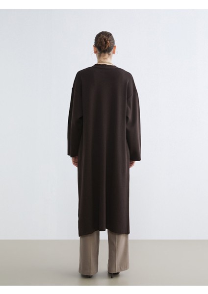 Yeni Sezon Şal Yaka Oversize Kadın Triko Hırka fırsatları