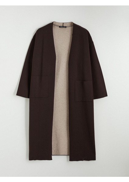 Yeni Sezon Şal Yaka Oversize Kadın Triko Hırka indirimleri