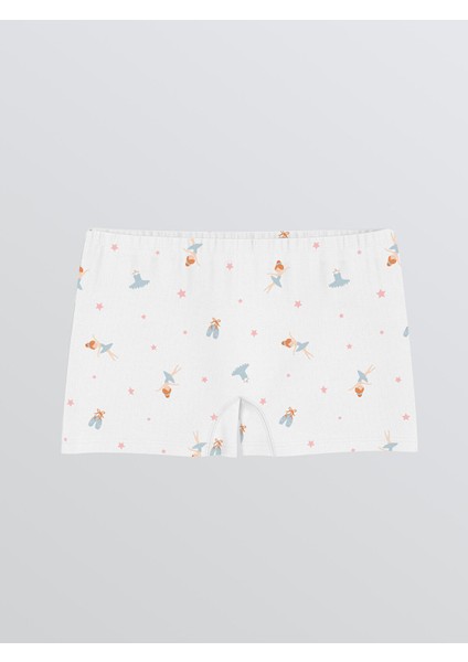 Yeni Sezon Baskılı Kız Çocuk Boxer