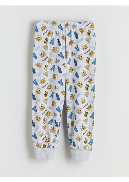 Yeni Sezon Baskılı Erkek Çocuk Pijama Alt