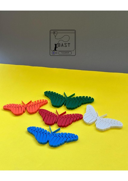 Bast Tasarım 3D Yazıcı Hareketli Eklemli Kelebek Oyuncak fiyatları