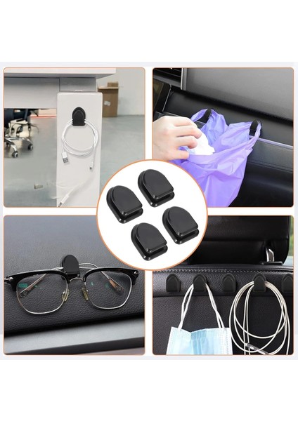 Kablo Düzenleyici Toplayıcı Sabitleyici Yapışkanlı Kablo Tutucu Organizer Askı Kanca 10 Adet modelleri