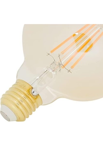 E27 Fil G95 Lamba, Sarı Işık 7W 630LM 2000K fiyatları