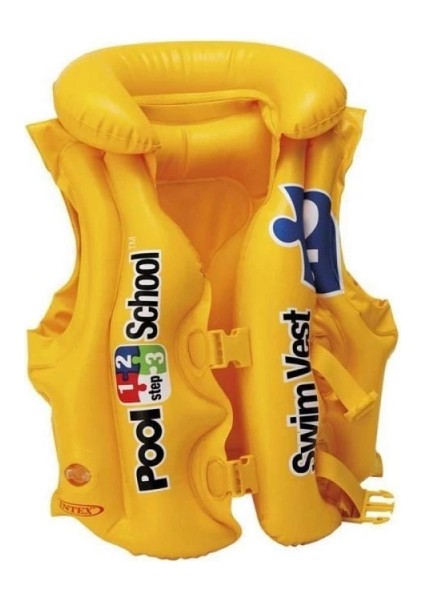 Intex Yakalı Sarı Yelek - IX-58660 fiyatları