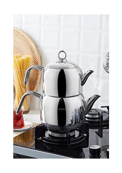 Midi Metal Çaydanlık Takımı modelleri