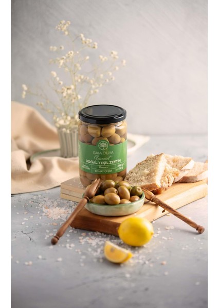 Doğal Yeşil Zeytin, Kırma Domat Çeşidi, Doğal Salamura, Net: 660 gr modelleri