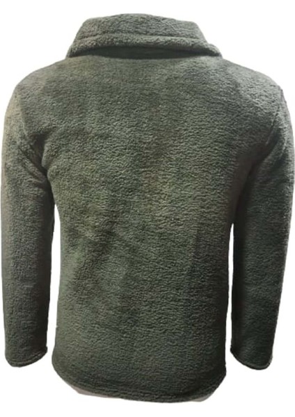Mtn Erkek Peluş Çeket Sweatshirt ST01538 - Haki fiyatları