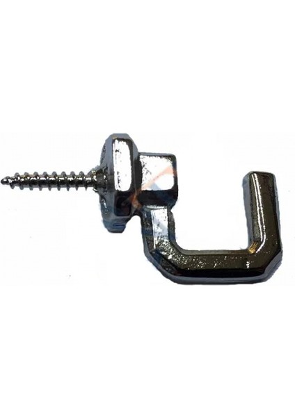 Eco Lounge Vidalı Kanca, Askı Büyük - 15X23MM, Nikel - 1 Adet