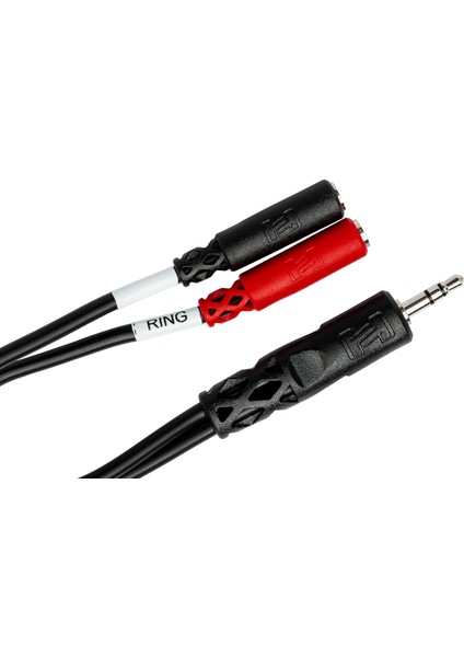 3.5 Mm. Trs (M) - Dual 3.5 mm Ts (F) Breakout Kablo (YMM-261)