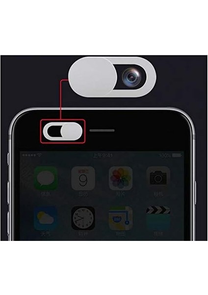 Web Kamerası Kapağı, Webcam Cover,, Laptop,, Telefon, Tablet Için Kamera Kapatıcı, Gizleyici Beyaz (3 Adet) modelleri