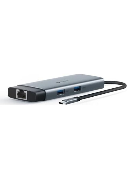 UH6120C, 1 Hdmı, 1 100W Hızlı Şarj Portu, 1 Usb-C, 2 Usb-A 3.0 Port ve Type C Den Gigabit Ethernet Dönüştürücü fiyatları