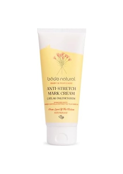 Bade Natural Çatlak Önleyici ve NEMLENDIRICI%100 Doğal Vücut Kremi 100 ml fiyatları