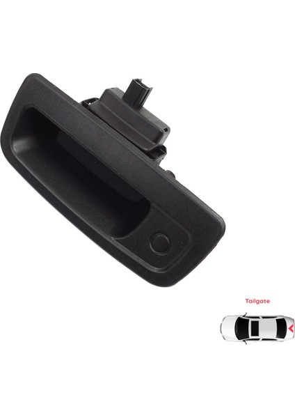 Renault Kangoo 2 Express Fw Be Bop Kw Mercedes Citan W415 Için Tek Kapı Arka Bagaj Açma Kolu Siyah