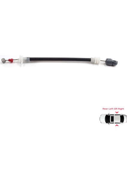 Bmw X5 E53 2000-2006 51228243635 51228243636 Için Arka Dış Kapı Kolu Taşıyıcı Açma Teli 220 mm fiyatları