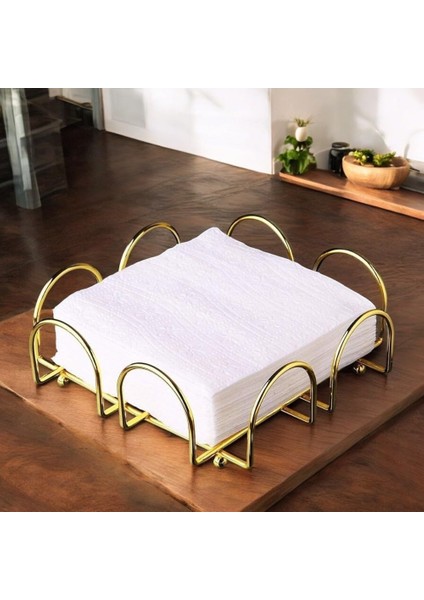 Kaplama Paslanmaz Peçetelik, Çok Renkli, Medium